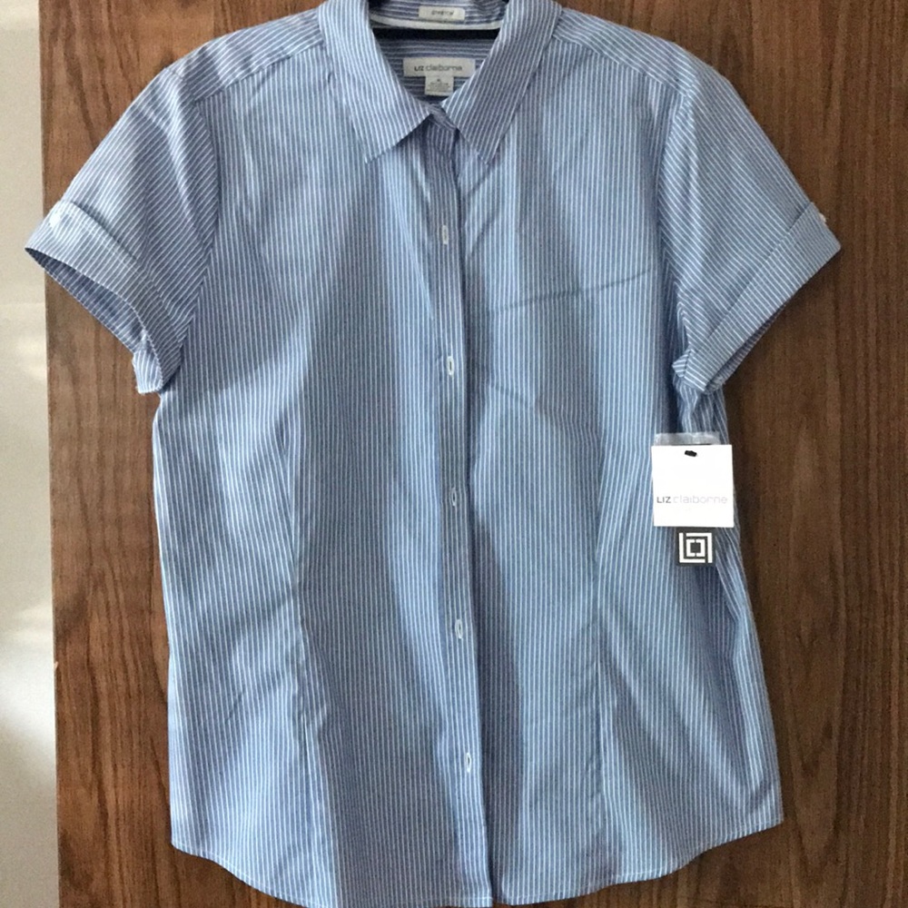 Liz Claiborne SS Stretch Shirt from JCP.